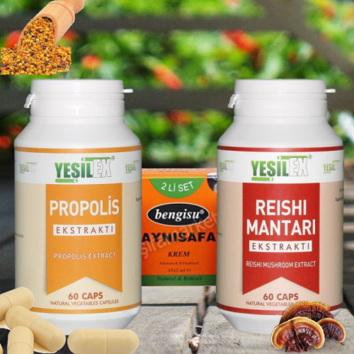 Reishi Mantarı Karışımlı Set