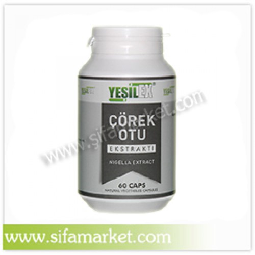 Yeşilex Çörek Otu Ekstraktı 600 mg (60 Kapsül)