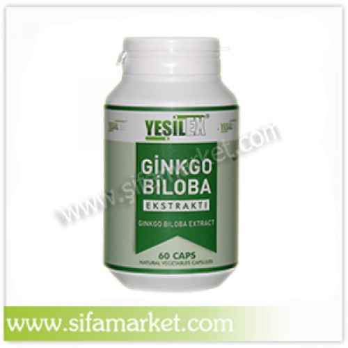 Yeşilex Ginkgo Biloba Ekstraktı 600 mg (60 Kapsül)