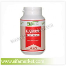 Yeşilex Kuşburnu Ekstraktı 500 mg (60 Kapsül)