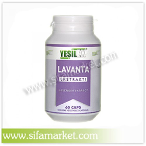 Yeşilex Lavanta Ekstraktı 500 mg (60 Kapsül)