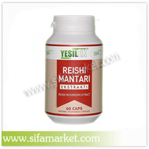 Yeşilex Reishi Mantarı Ekstraktı 400 mg (60 Kapsül)