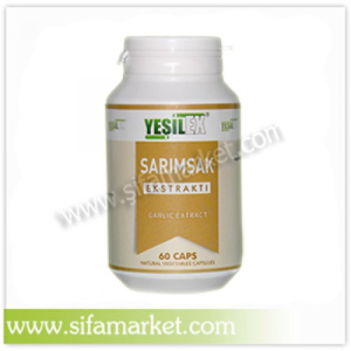 Yeşilex Sarımsak Ekstraktı 400 mg (60 Kapsül)