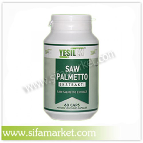 Yeşilex Saw Palmetto Ekstraktı 500 mg (60 Kapsül)