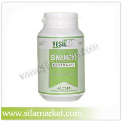 Yeşilex Sinameki Ekstraktı 650 mg (60 Kapsül)