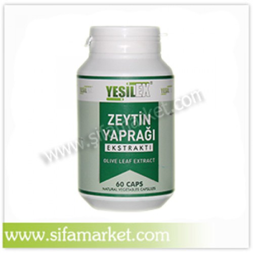 Yeşilex Zeytin Yaprağı Ekstraktı 650 mg (60 Kapsül)